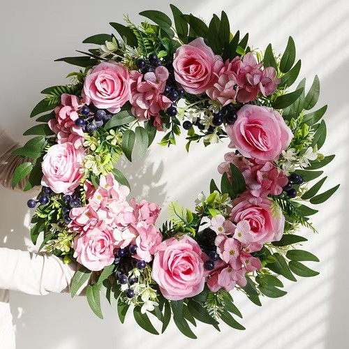 Pink peony rose artificial - peony,