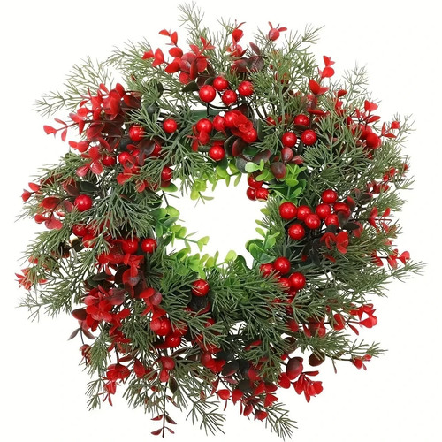 Xmas faux red - xmas, wreath