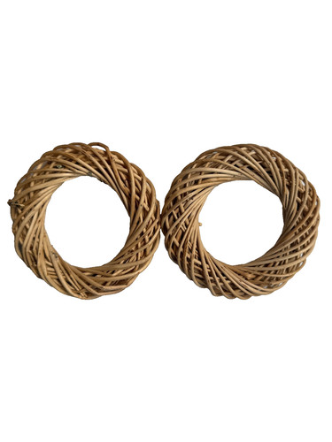 Wreath cane basket - 2,