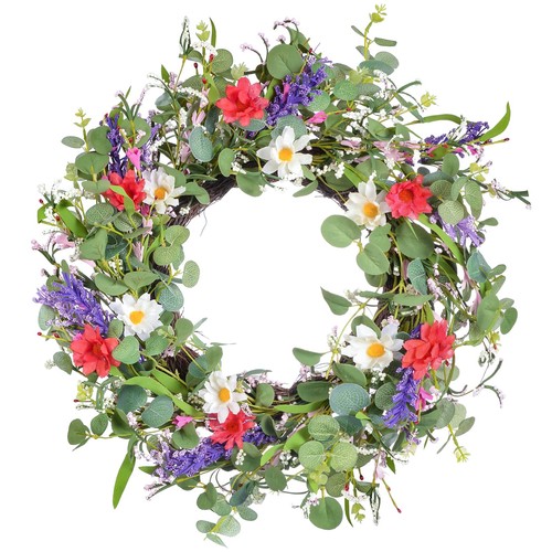 22inch door wreath spring - door, wreath,spring