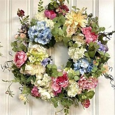 45cm Artificial Wreath Front